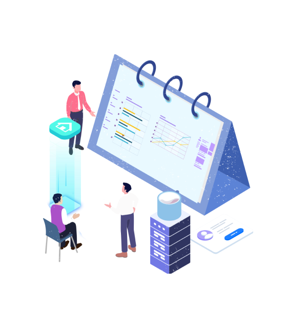 Marketing activities illustration